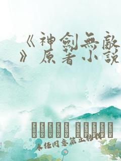 《神剑无敌神见》原著小说