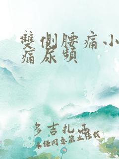 双侧腰痛小腹胀痛尿频