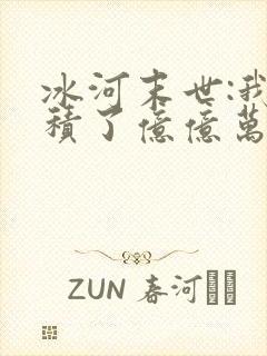 冰河末世:我囤积了亿亿万物资完本