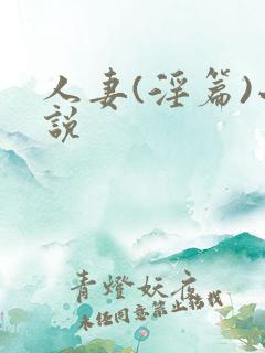 人妻(淫篇)小说