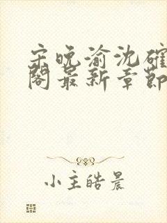 宋晚渝沈确笔趣阁最新章节