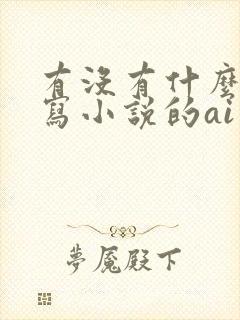 有没有什么专门写小说的ai软件?