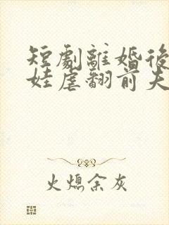 短剧离婚后我带娃虐翻前夫家