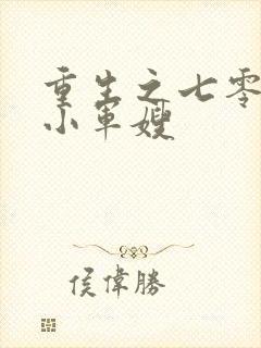 重生之七零年代小军嫂