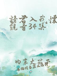 请君入我怀免费观看34集