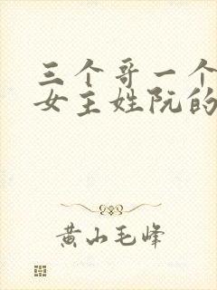 三个哥一个妹妹女主姓阮的小说
