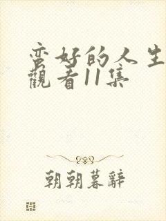 蛮好的人生免费观看11集