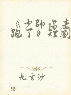 《少帅你老婆又跑了》短剧