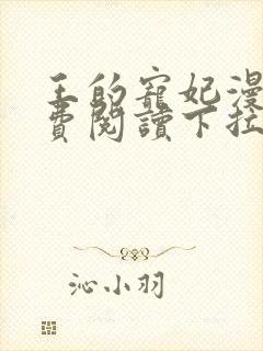 王的宠妃漫画免费阅读下拉式