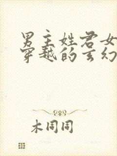 男主姓君女主是穿越的玄幻小说