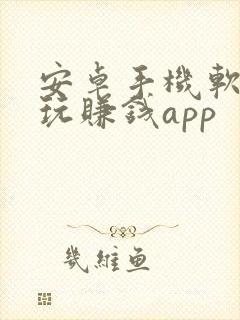 安卓手机软件试玩赚钱app