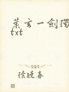 叶玄一剑独尊 txt