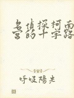 名侦探柯南 迷宫的十字路口 动画片