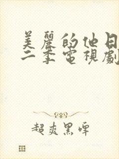 美丽的他日剧第二季电视剧免费观看