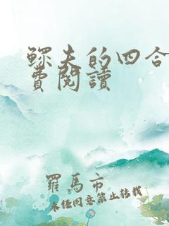 鳏夫的四合院免费阅读