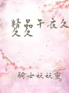 精品午夜久久久久久