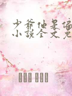 少爷他是偏执狂小说全文免费阅读