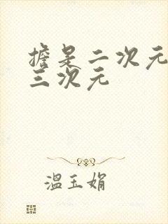 担是二次元还是三次元