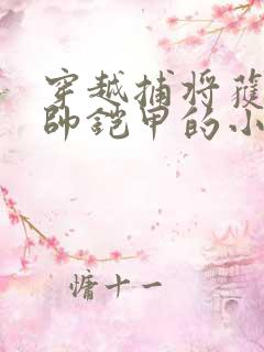 穿越捕将获得战帅铠甲的小说