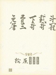 免费下载斗罗被唐三哥哥宠上天