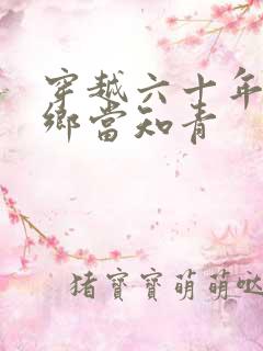 穿越六十年代下乡当知青