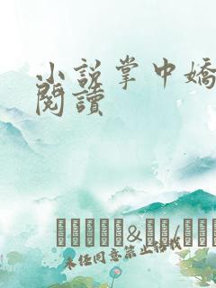 小说掌中娇免费阅读