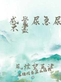 感觉尿急尿频尿不尽