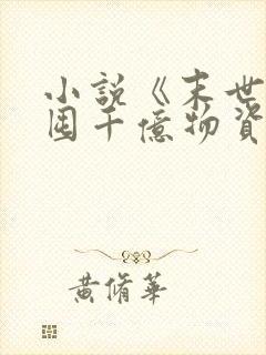 小说《末世:我囤千亿物资坐等天灾》