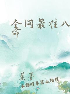 全网最准八字算命