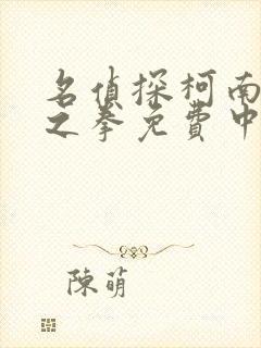 名侦探柯南绀青之拳免费中文