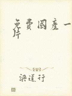 免费国产一级淫片