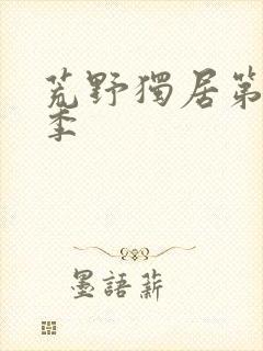 荒野独居第季二季