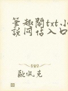 笔趣阁txt小说网站入口听书