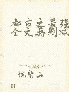 都市之最强狂兵全文无删减