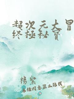 超次元大冒险:终极秘宝