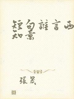 短句谁言西洲不知意