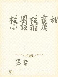 校园校霸甜宠文小说推荐