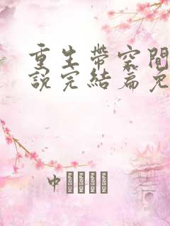 重生带空间的小说完结篇免费阅读