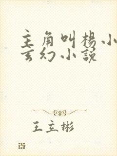 主角叫杨小天的玄幻小说