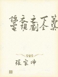 锦衣之下第二季电视剧全集免费观看