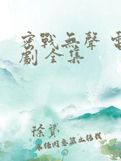 密战无声 电视剧 全集