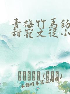 青梅竹马的小说甜宠文从小到大豪门