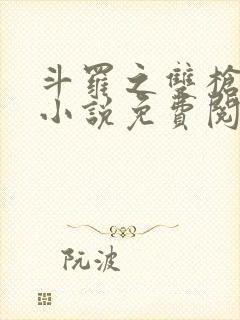 斗罗之双枪绝世小说免费阅读