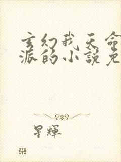 玄幻我天命大反派的小说免费阅读