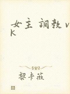 女主 调教 vk