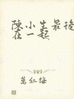 陈小生最后和谁在一起