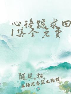 心后跪求回家61集全免费