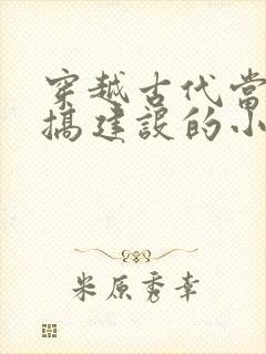 穿越古代当县令搞建设的小说