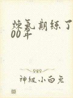 炼气期练了3000年