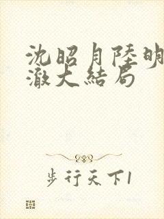 沈昭月陆明野许澈大结局